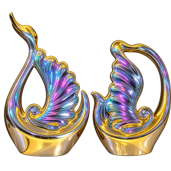 Glossy Duck Sculptures