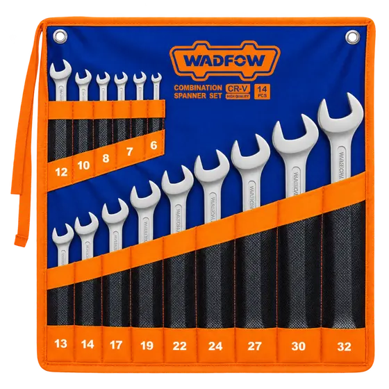 WADFOW 14 Pcs Combination Spanner Set