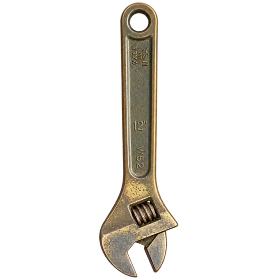 12-Inch Adjustable Wrench W52