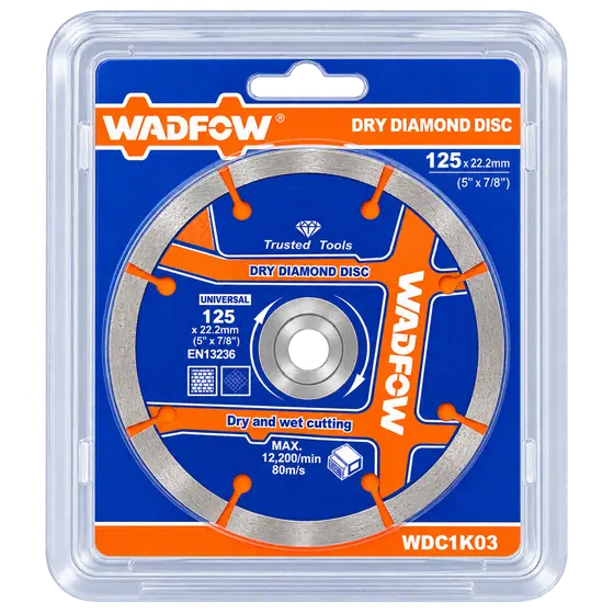 WADFOW WDC1K03 Dry Diamond Cutting Disc 125mm