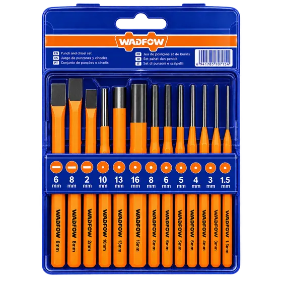 WADFOW 12 Pcs Punch and Chisel Set