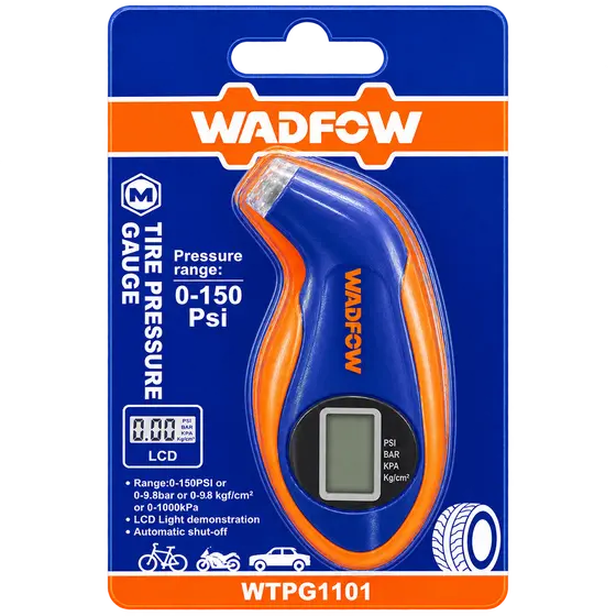 WADFOW WTPG1101 Digital Tire Pressure Gauge