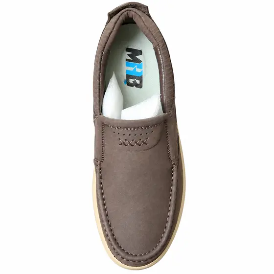 MRB Brown Casual Slip-On Shoes