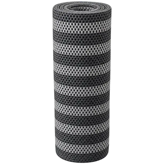 Anti-Slip Striped Mesh Shelf and Drawer Liner Roll