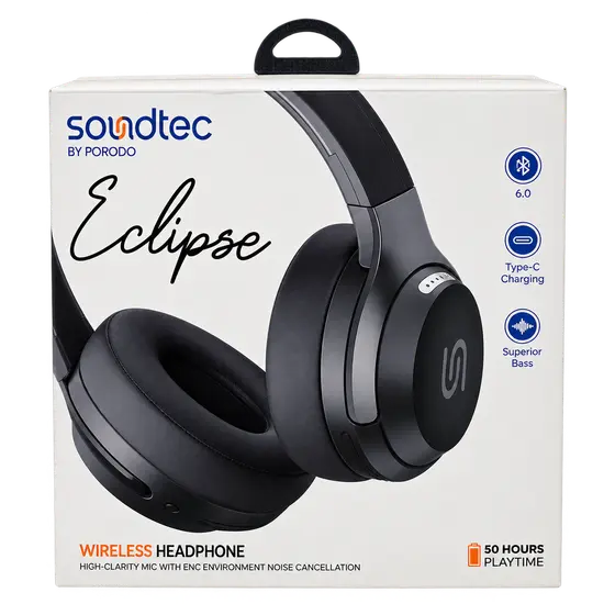 Soundtec by Porodo Eclipse Wireless Headphones