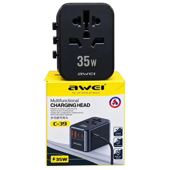 AWEI C-39 35W Universal Travel Adapter