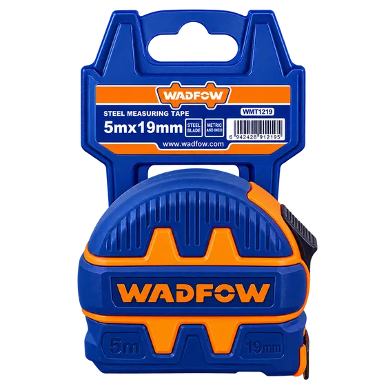 WADFOW WMT1219 Steel Measuring Tape 5m × 19mm