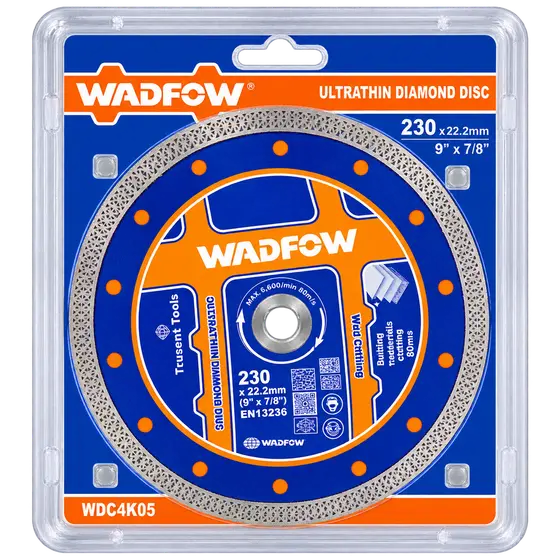 WADFOW WDC4K05 Ultrathin Diamond Cutting Disc 230mm