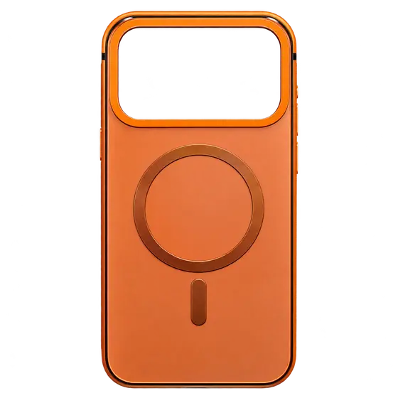 Magnetic Ring Smartphone Case – Orange