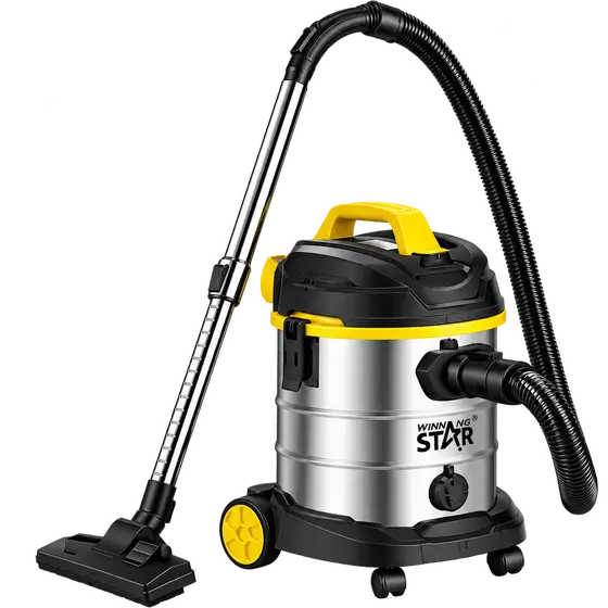 WINNING STAR Wet and Dry Stainless Steel Vacuum Cleaner