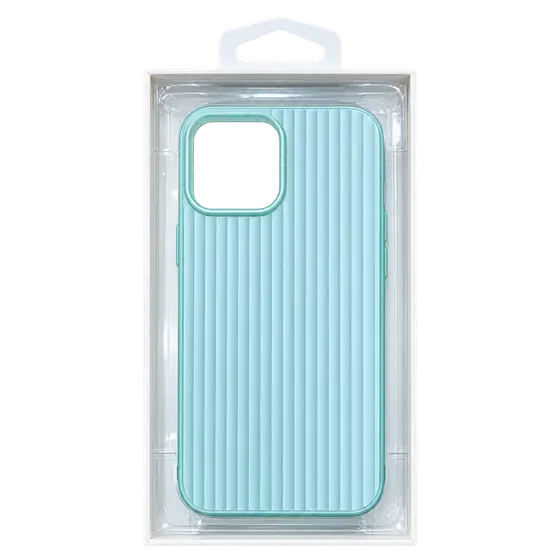Mint Green Ribbed Phone Case
