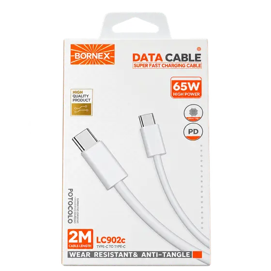 BORNEX LC902C USB-C to USB-C Cable