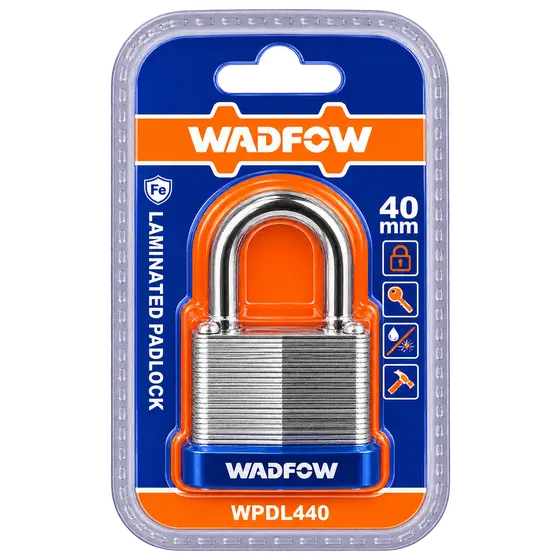 WADFOW WPDL440 40mm Laminated Padlock