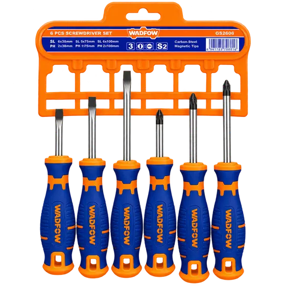WADFOW WGS2606 6 Pcs Screwdriver Set