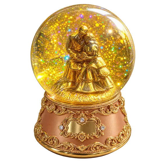 Glitter Snow Globe