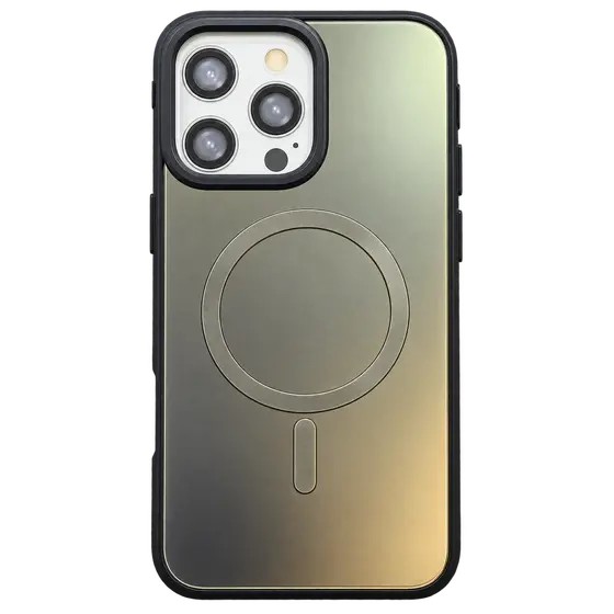 Metallic Finish Magnetic Ring Phone Case