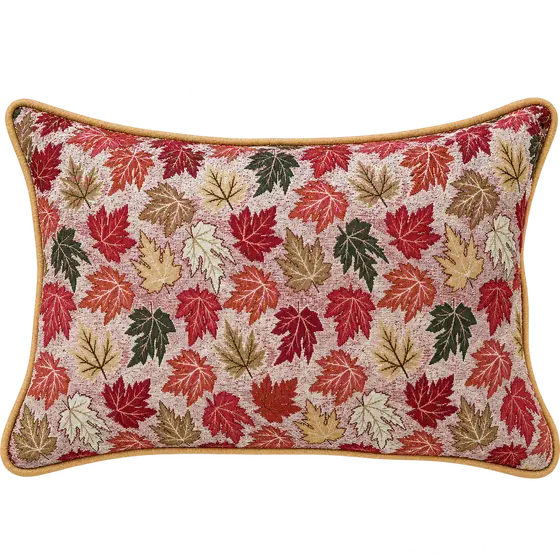 Autumn Maple Leaf Pattern Decorative Pillow