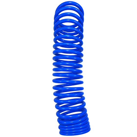 Blue Spiral Air Compressor Hose