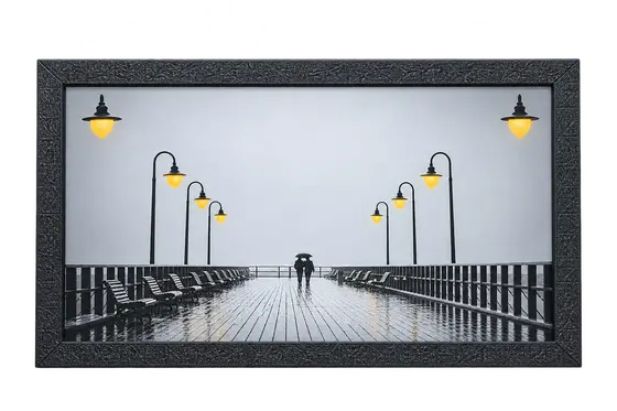 Rainy Pier Picture