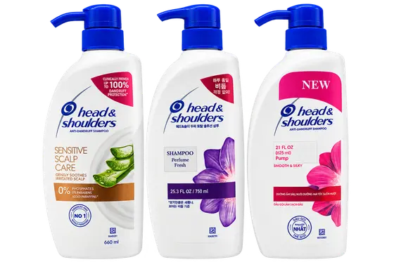 Head & Shoulders Anti-Dandruff Shampoo – Pump Bottle