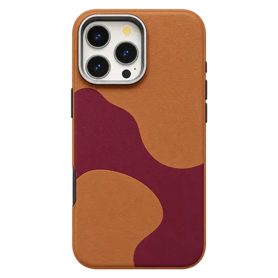 Two-Tone Patterned Phone Case
