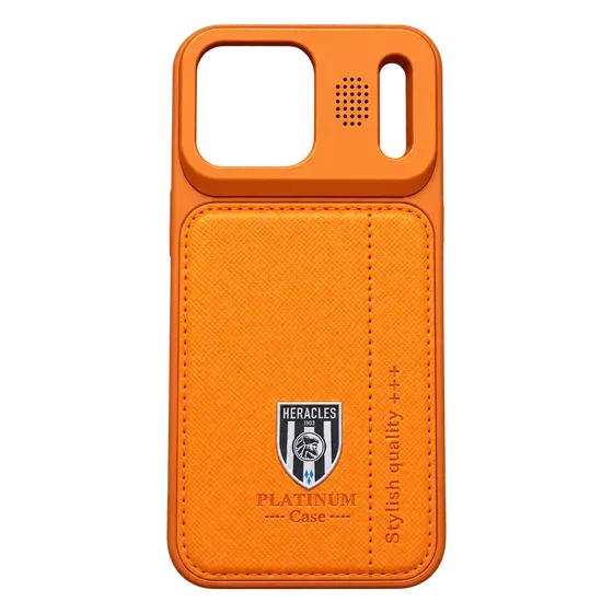 Orange Textured Smartphone Case