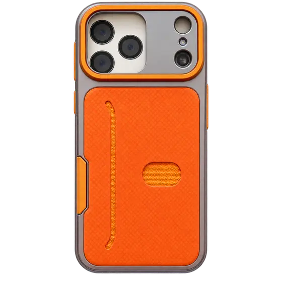 Orange Rugged Smartphone Case