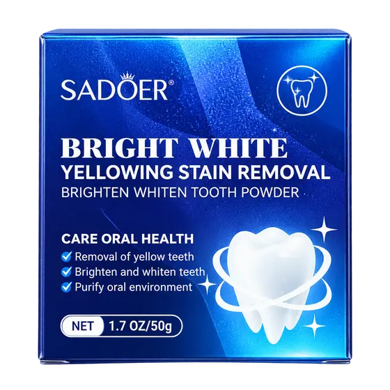 SADOER Bright White Tooth Powder – 50g