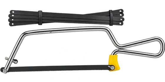 Manual Coping Saw with Spare Blades