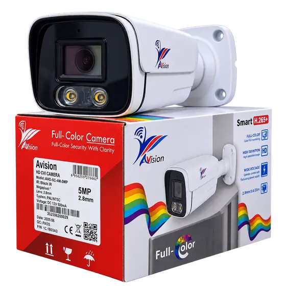 AVision 5MP Full-Color HD-CVI Bullet Camera
