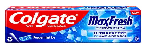Colgate MaxFresh Ultrafreeze Peppermint Ice Toothpaste