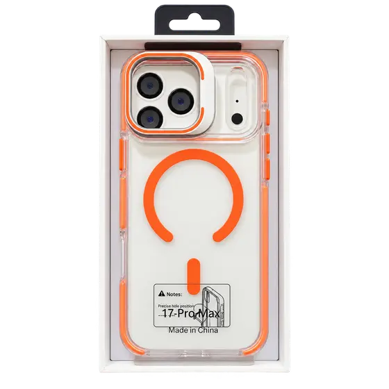 Transparent MagSafe-Style Case for iPhone 17 Pro Max