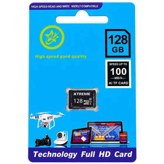 XTREME 128GB microSD Memory Card