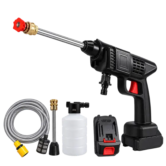 Rechargeable service machine