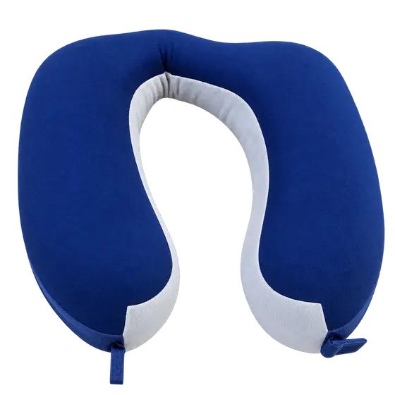 Ergonomic Two-Tone U-Shaped Travel Neck Pillow