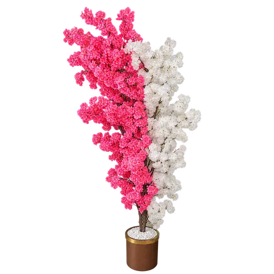 Two-Tone Artificial Blossom Decorative