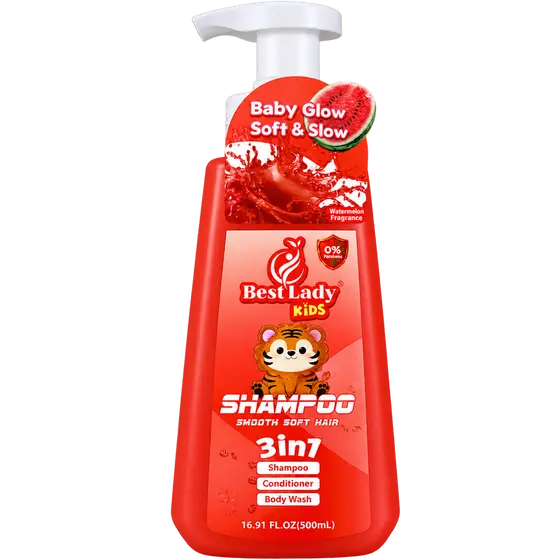 Best Lady Kids 3-in-1 Shampoo – Watermelon, 500 mL