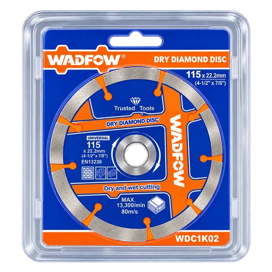 WADFOW WDC1K02 Dry Diamond Cutting Disc 115mm