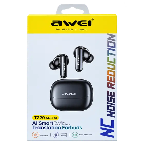AWEI T220 AI Translation Wireless Earbuds