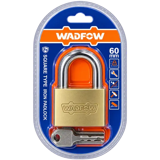 WADFOW 60mm Square Iron Padlock