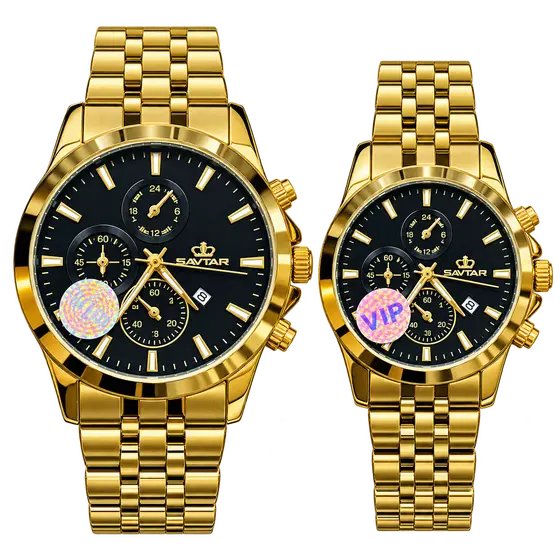 Gold Couple Watches