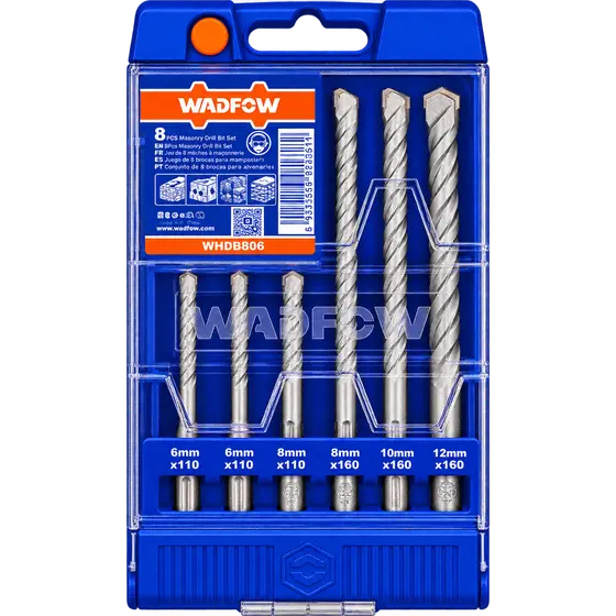 WADFOW WHDB806 Masonry Drill Bit Set
