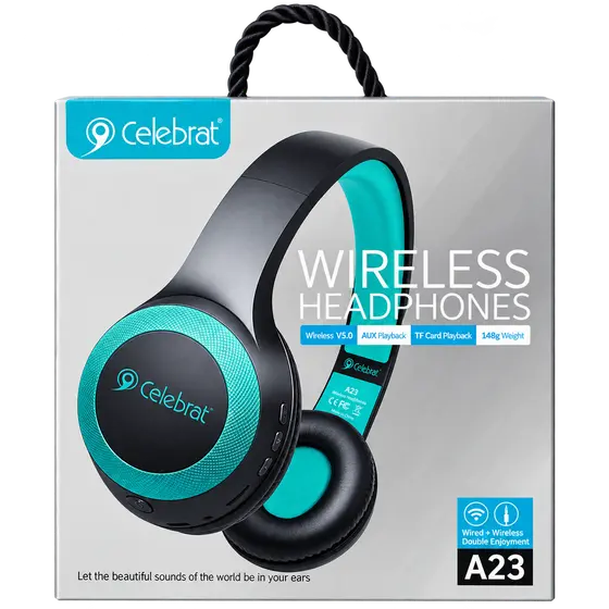 Celebrat A23 Wireless Bluetooth Headphones