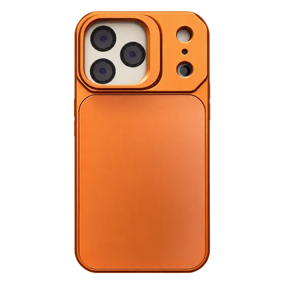 Orange Camera Protection Phone Case
