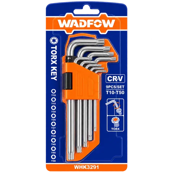 WADFOW WHK3291 Torx Key Set