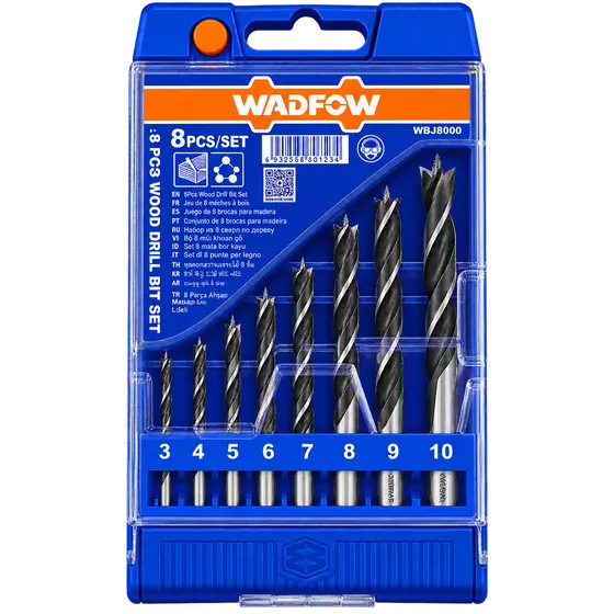 WADFOW WBJ8000 Wood Drill Bit Set