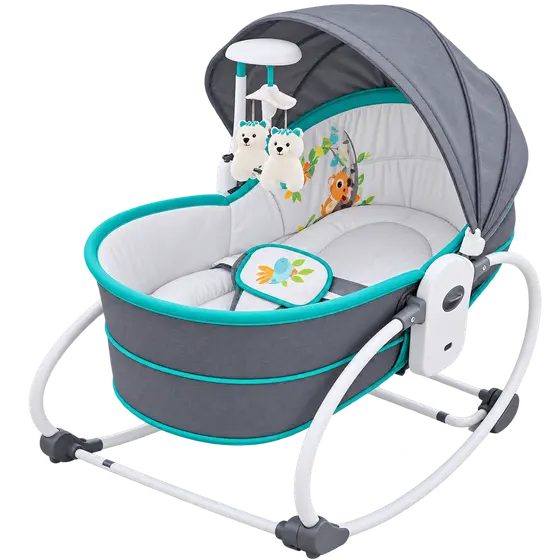 Baby Rocking Bassinet with Canopy