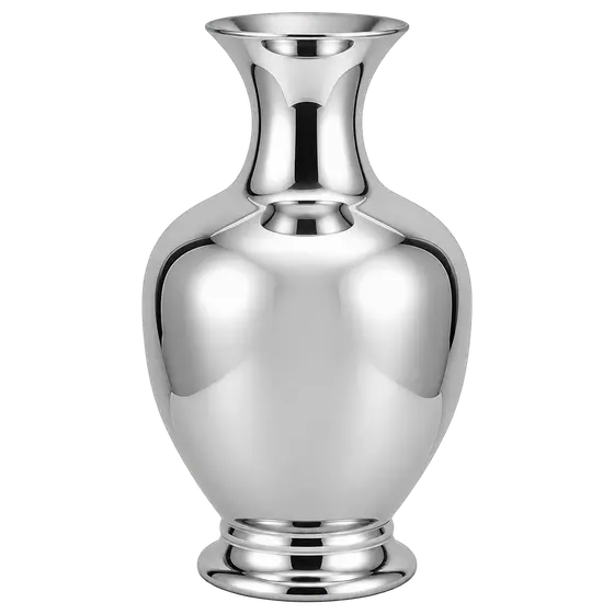 Decorative Metal Flower Vase