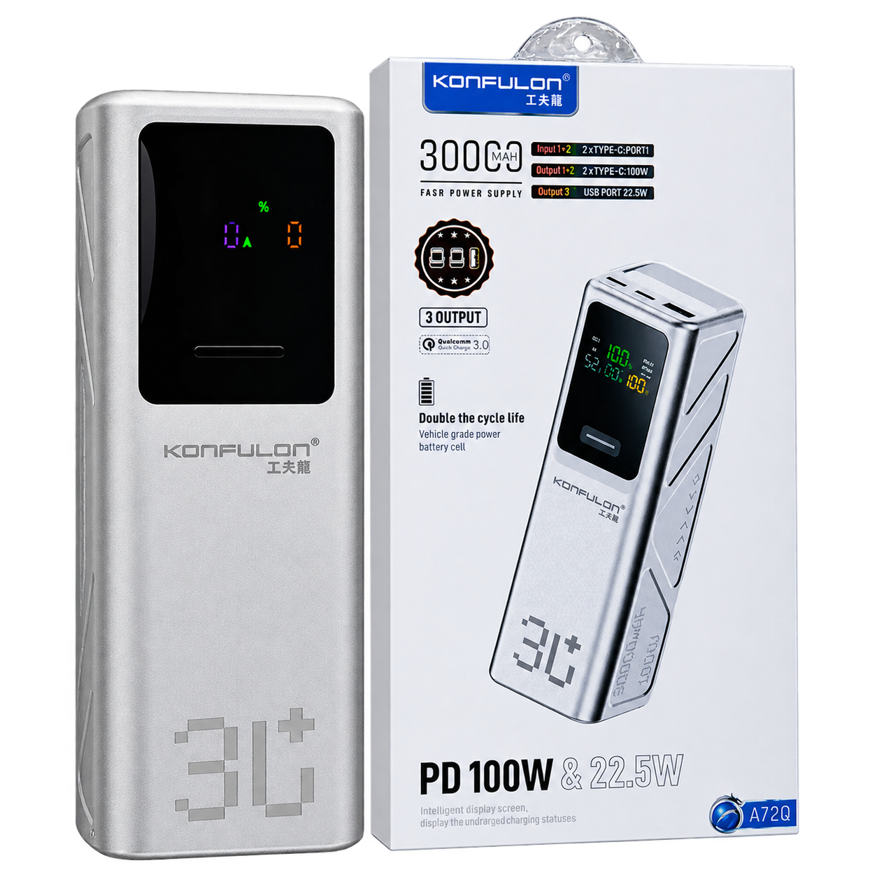 Konfulon A72Q Power Bank