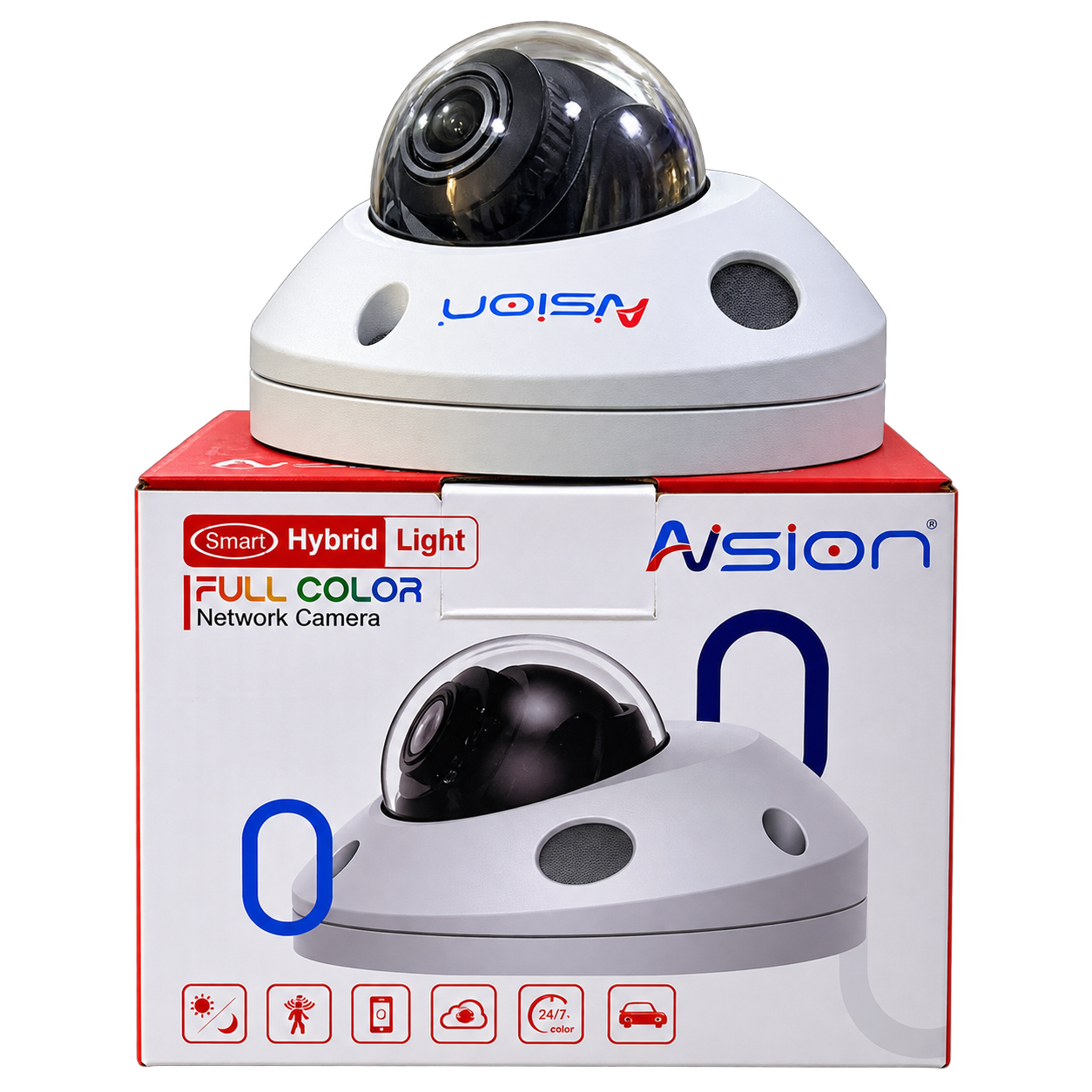 Avision Full Color Dome Network Camera